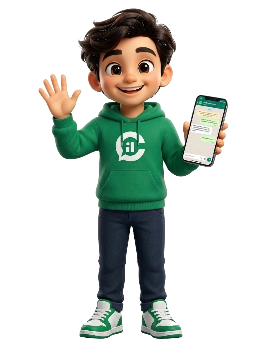 ChatGrow Buddy - Official ChatGrow Mascot welcoming business owners